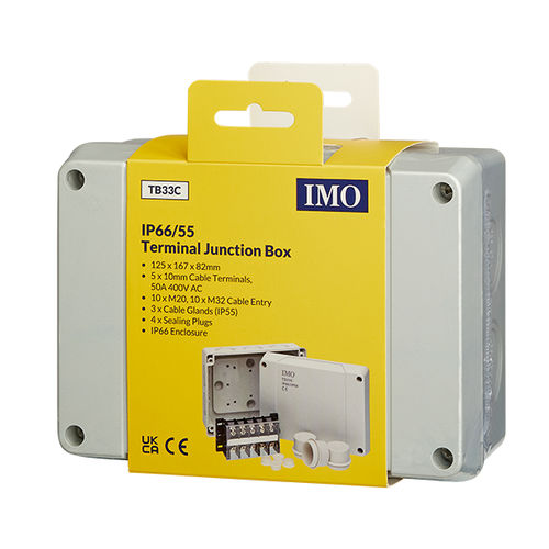 Boîte de dérivation murale - TB33C - IMO Precision Controls Limited - IP66 / IP55 / en plastique