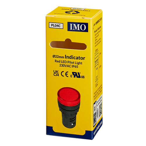 Voyant à LED - PL04C - IMO Precision Controls Limited - permanent / monté sur panneau / IP65