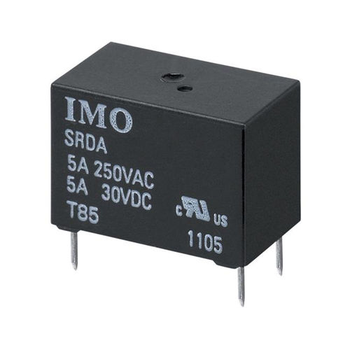 Relais de puissance - SRDAH-1A1-SL-24VDC - IMO Precision Controls Limited - 24 Vcc / subminiature / pour circuit imprimé