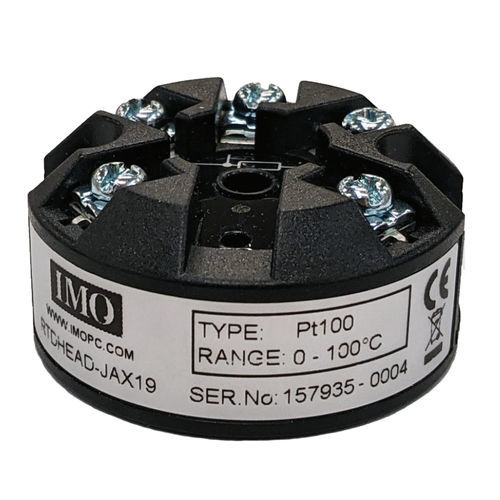 Transmetteur de température Pt100 - RTDHEAD-JAX19-FC - IMO Precision Controls Limited - numérique / programmable