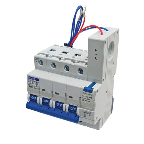Dispositif différentiel à courant résiduel magnéto-thermique - B10TCR3N06-30 - IMO Precision Controls Limited - contre les surintensités / de tension / à courant résiduel