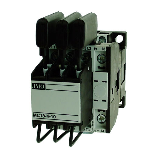 Contacteur pour commande de condensateur - MC18N-K-10110AC - IMO Precision Controls Limited - de puissance / électromagnétique / AC