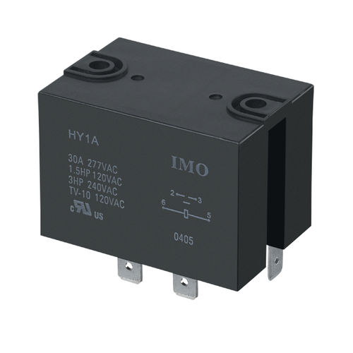 Relais électromécanique 12 Vcc - HY1A112DC - IMO Precision Controls Limited - compact / enfichable