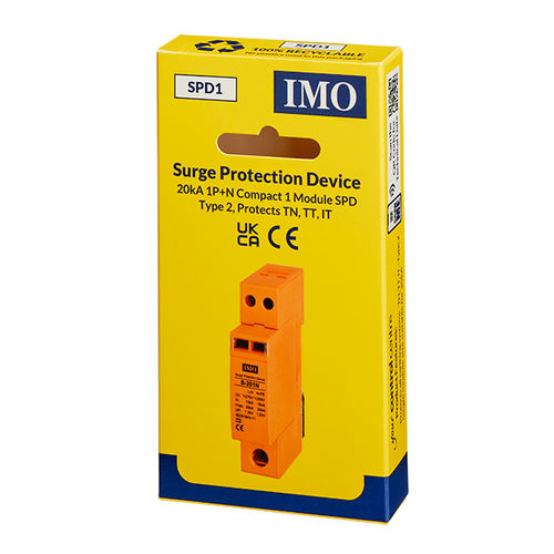 Boitier parafoudre de type 2 - SPD1 - IMO Precision Controls Limited - contre les surtensions / 2 pôles