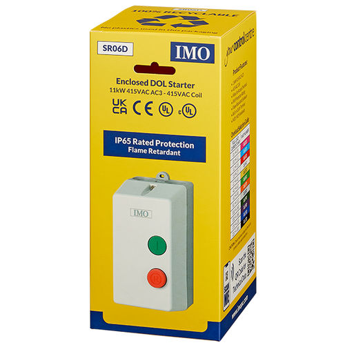Démarreur DOL - SR06D - IMO Precision Controls Limited - de moteur / pour surcharge / de bobine