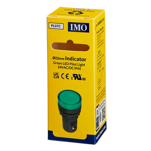 Voyant à LED - PL07C - IMO Precision Controls Limited - permanent / monté sur panneau / IP65