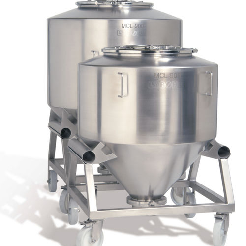 Conteneur IBC en inox - L.B. Bohle Maschinen und Verfahren GmbH - de stockage / de transport