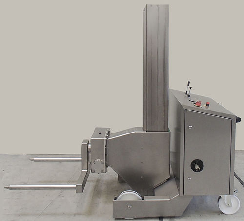 Système de levage à bras téléscopique - L.B. Bohle Maschinen und Verfahren GmbH - à fourche / de manutention / de transport