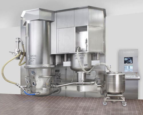 Granulateur pour applications pharmaceutiques - L.B. Bohle Maschinen und Verfahren GmbH - compact / multi fonction