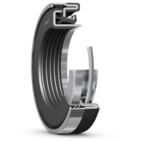 Joint à lèvre - MUD11 series - SKF - en inox / en élastomère / circulaire
