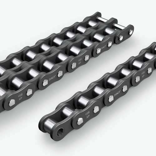 Chaîne de transmission - XP series - SKF - en enduit / rivetée / résistante à la corrosion