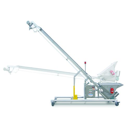 Convoyeur à vis - Helix® - Hapman - incliné / de transport / flexible