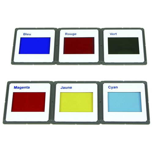 Filtre optique coloré - 211002 - OVIO INSTRUMENTS - en plastique