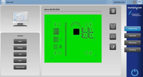 Logiciel de gestion - ii-RC  - Europlacer - d'interface / d'optimisation / d'interface : homme / machine