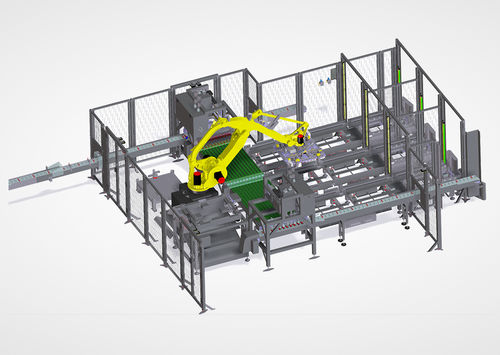 Enclayeur/déclayeur automatique - iXAPACK GLOBAL - pour produits laitiers / de fromage / de production