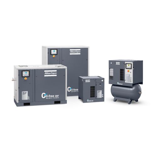 Compresseur scroll - SF series - Atlas Copco Compressors - d'air / pneumatique / stationnaire