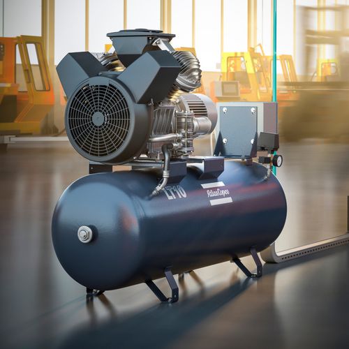 Compresseur à piston - LT series - Atlas Copco Compressors - d'air / à moteur électrique / stationnaire