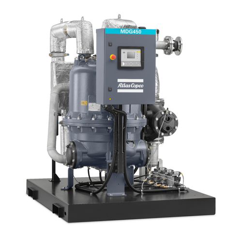 Sécheur d'air comprimé par adsorption - MDG - Atlas Copco Compressors - mono-étagé / compact