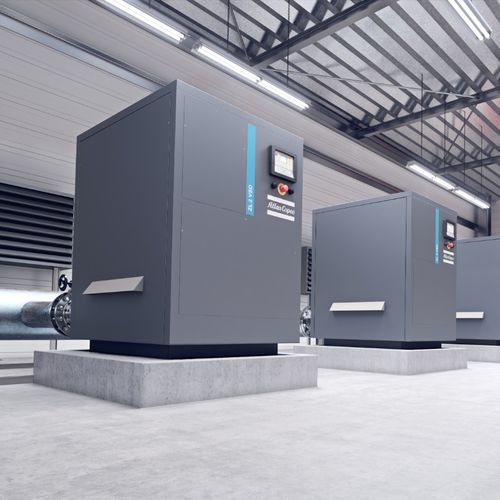 Soufflante d'air - ZL 1-4 - Atlas Copco Compressors - à 3 lobes / mono-étagée / de process