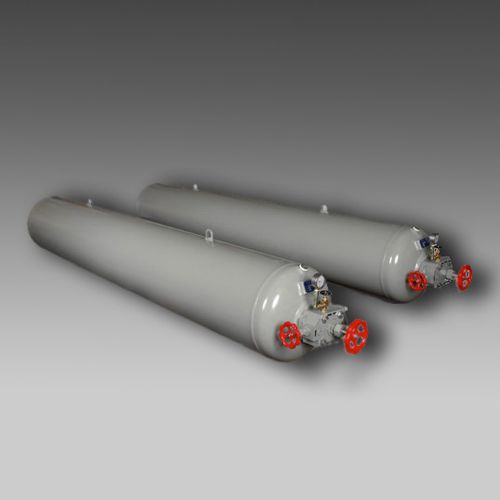Réservoir pour air comprimé - Atlas Copco Compressors - en métal / de stockage / marin