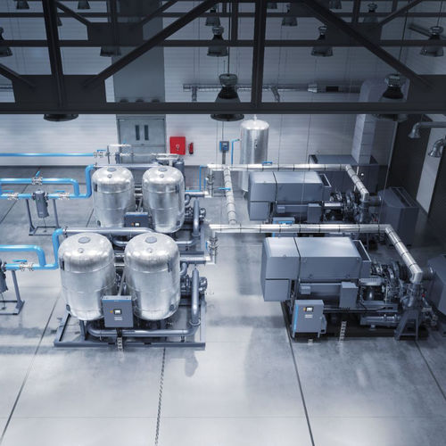 Sécheur d'air comprimé par adsorption - BD+ series - Atlas Copco Compressors - mono-étagé / blower purge / haute qualité