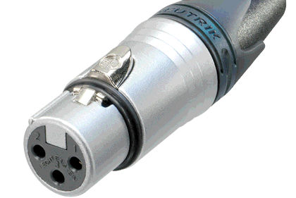 Connecteur d'alimentation électrique - XX-HE Series  - Neutrik - XLR / circulaire / à baïonnette