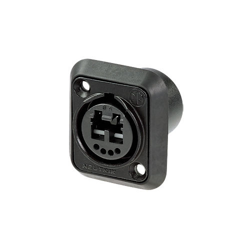 Connecteur d'alimentation électrique - NO2-4FDW-A Series - Neutrik - de fibre optique duplex / LC / carré