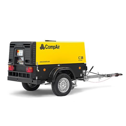 Compresseur à vis - DLT0409-R1 - COMPAIR - d'air / à moteur diesel / portable