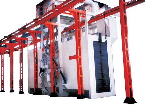 Grenailleuse à crochet - HP-line - Shandong Kaitai Shot Blasting Machinery Share Co., - pour métal / automatique