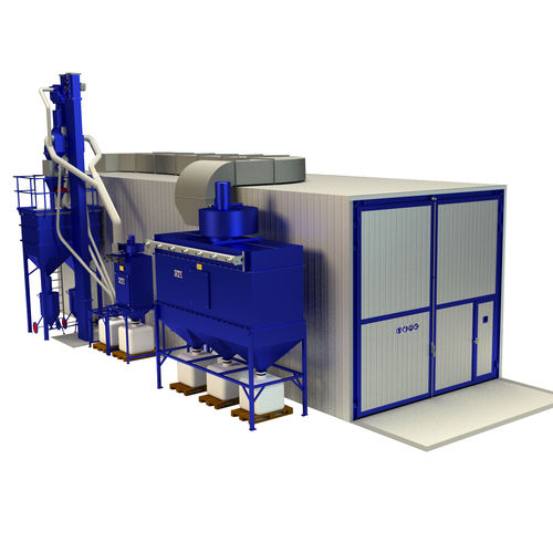 Cabine de sablage - Shandong Kaitai Shot Blasting Machinery Share Co.,