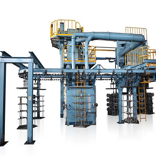Grenailleuse à crochet - Q38 series - Shandong Kaitai Shot Blasting Machinery Share Co., - pour métal / de moulage / pour forgeage