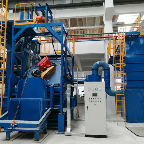 Grenailleuse à tambour rotatif - QGT15 - Shandong Kaitai Shot Blasting Machinery Share Co., - pour métal