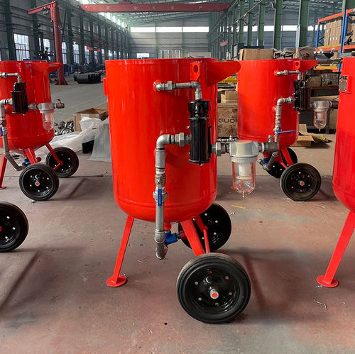 Sableuse manuelle - TA-500L - Shandong Kaitai Shot Blasting Machinery Share Co., - à pression / mobile