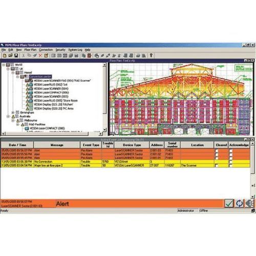 Progiciel de visualisation - VSM4 - Xtralis - de télésurveillance / de gestion de maintenance / de supervision