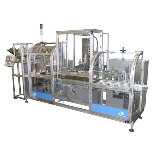 Encartonneuse à chargement par le haut - Vertipack - V2 Engineering - verticale / pour l'industrie cosmétique / pour l'industrie pharmaceutique