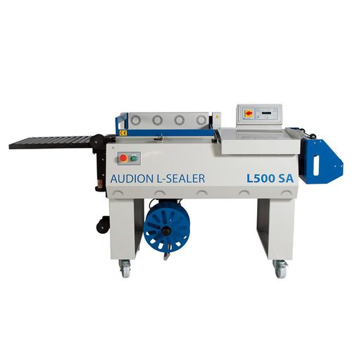 Soudeuse en L semi-automatique - L series - Audion Packaging Machines - avec tunnel de rétraction
