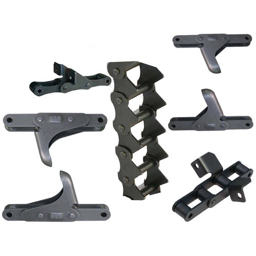 Chaîne en acier - C/S Type Steel (1,2,3,4) - HANGZHOU CHINABASE MACHINERY CO., LTD. - à rouleaux / à attaches / agricole