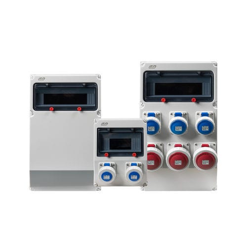 Coffret électrique équipé - PRYMA COMPLET - IDE ELECTRIC, S.L. - modulaire / apparent / en ABS
