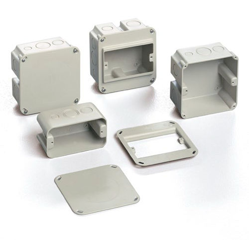 Boîtier mural - AMERICAN Series - IDE ELECTRIC, S.L. - modulaire / en plastique / standard