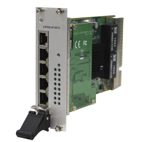 Carte commutateur Ethernet administrable - CPGS-9120-C - Oring Industrial Networking Corp. - 5 ports / 12 ports / 10/100BaseT(X)