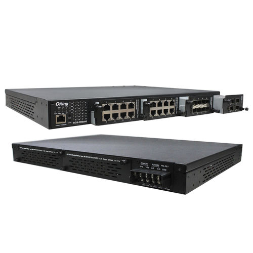 Commutateur Ethernet administrable - RGS-PR9000 series - Oring Industrial Networking Corp. - 28 ports / gigabit / de niveau 3