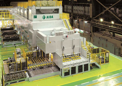 Ligne de presses hydraulique - Aida S.r.l. - pour l'industrie automobile / automatique