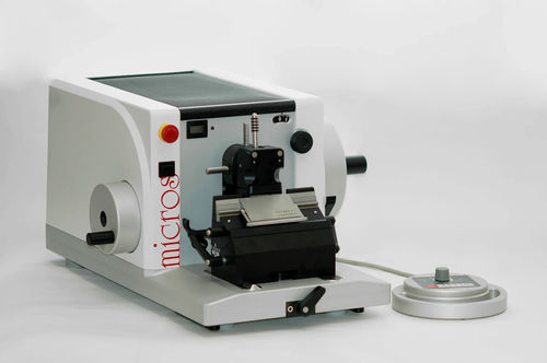 Microtome de laboratoire - Razor-E - MICROS Produktions- & Handels GmbH. - benchtop / manuel