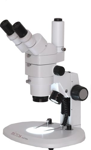 Stéréomicroscope optique - Hornet Micro Zoom 1280 - MICROS Produktions- & Handels GmbH. - pour analyse / de mesure / éducatif