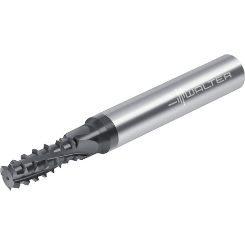 Fraise carbure monobloc - TC620 series - Walter Tools - à fileter / à revêtement / pour acier inoxydable