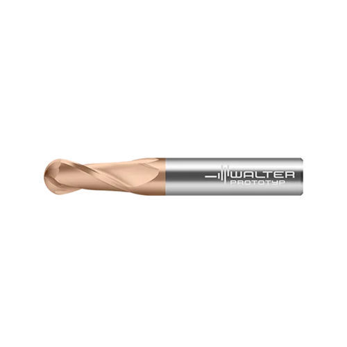 Fraise à bout hémisphérique - ME432 series - Walter Tools - carbure monobloc / d'ébauche / de finition