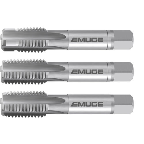 Taraud monobloc - WM-set-3S(Nr.1"Z",Nr.1,F) - EMUGE-FRANKEN - HSS-E / pour acier / pour fonte