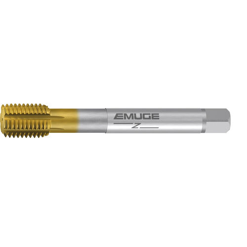Taraud à repousser pour trous débouchants - InnoForm 2-Z-SN-PM-TIN-80  - EMUGE-FRANKEN - monobloc / HSS-E / HSSE-PM