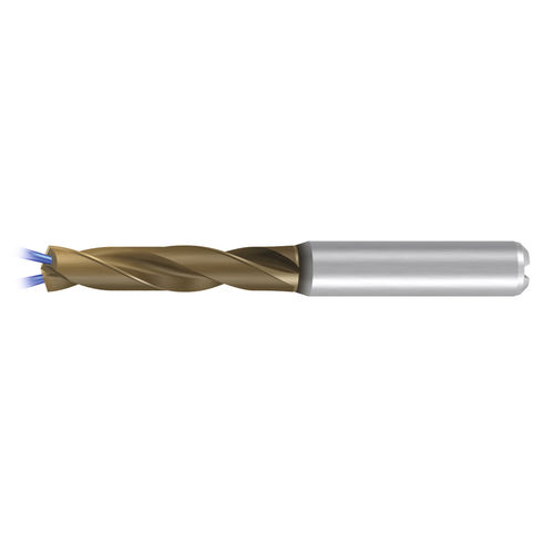 Foret monobloc - VHM-EF-Drill-VA-DIN 6537K-HA-IK-2FF-ALCR-89 - EMUGE-FRANKEN - pour fonte / pour acier / pour alliage en titane