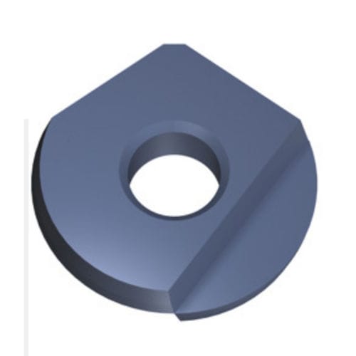 Plaquette de coupe amovible de fraisage - 9581A  - EMUGE-FRANKEN - de finition / en carbure / en carbure monobloc